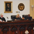 Judge Sean Gallagher, Judge Mary J. Boyle, and Judge Larry Jones heard two criminal cases that had been consolidated for appeal.