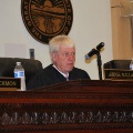 Judge Sean C. Gallagher, one of the judges presiding over the criminal appeal heard at C-M during its orientation week for first-year law students, is pictured above.