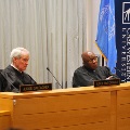 Judge Eileen T. Gallagher, Judge Tim McCormack, and Judge Larry Jones (an alumnus of the law school) heard oral arguments in two cases: one criminal appeal and one civil appeal.